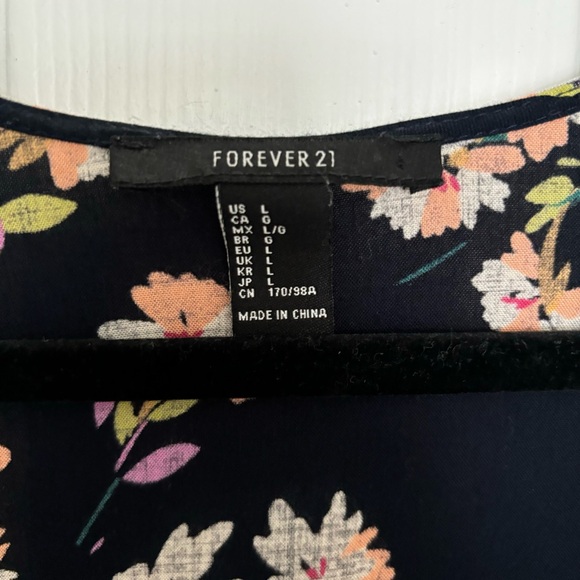 Forever 21 High-Low Floral Maxi Dress - Picture 4 of 5